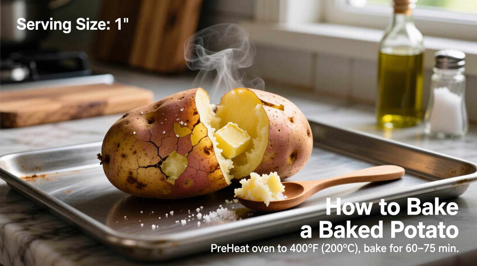 how do you bake a baked potato