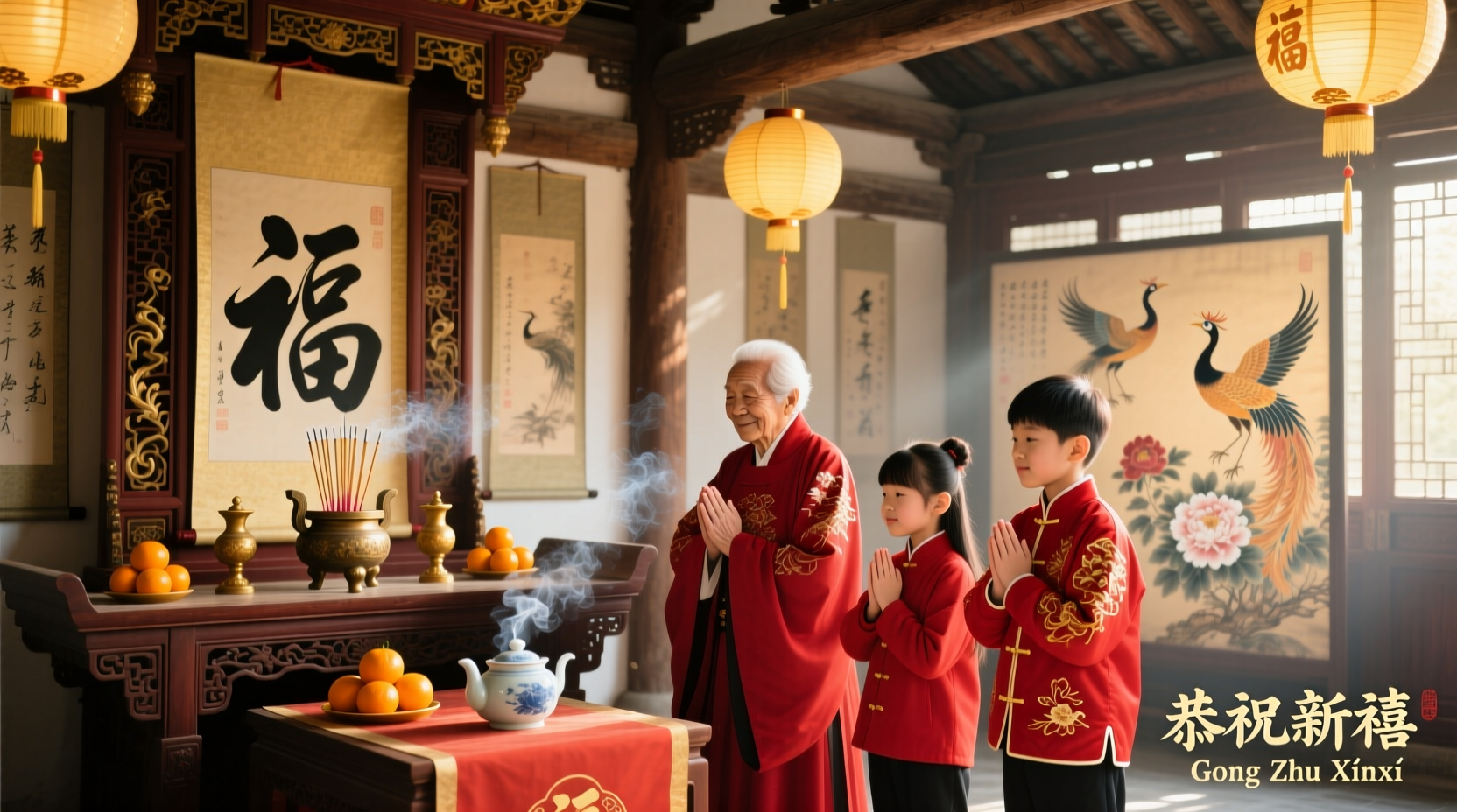 how do you greet chinese new year