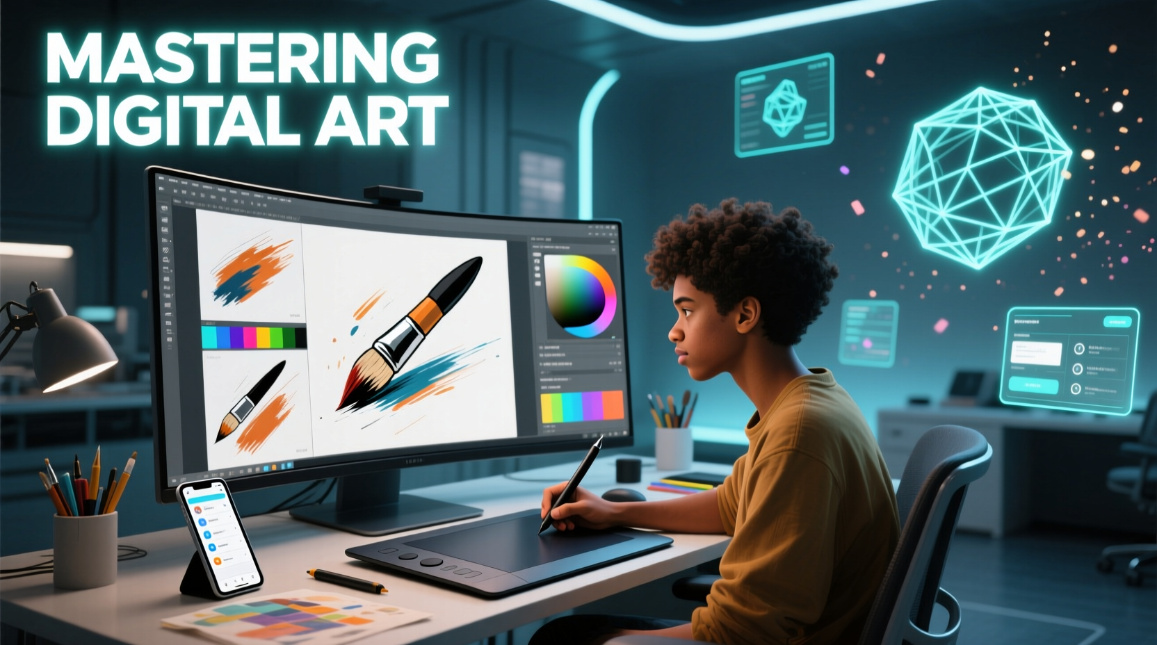 mastering digital art essential techniques and tools for creating stunning artwork