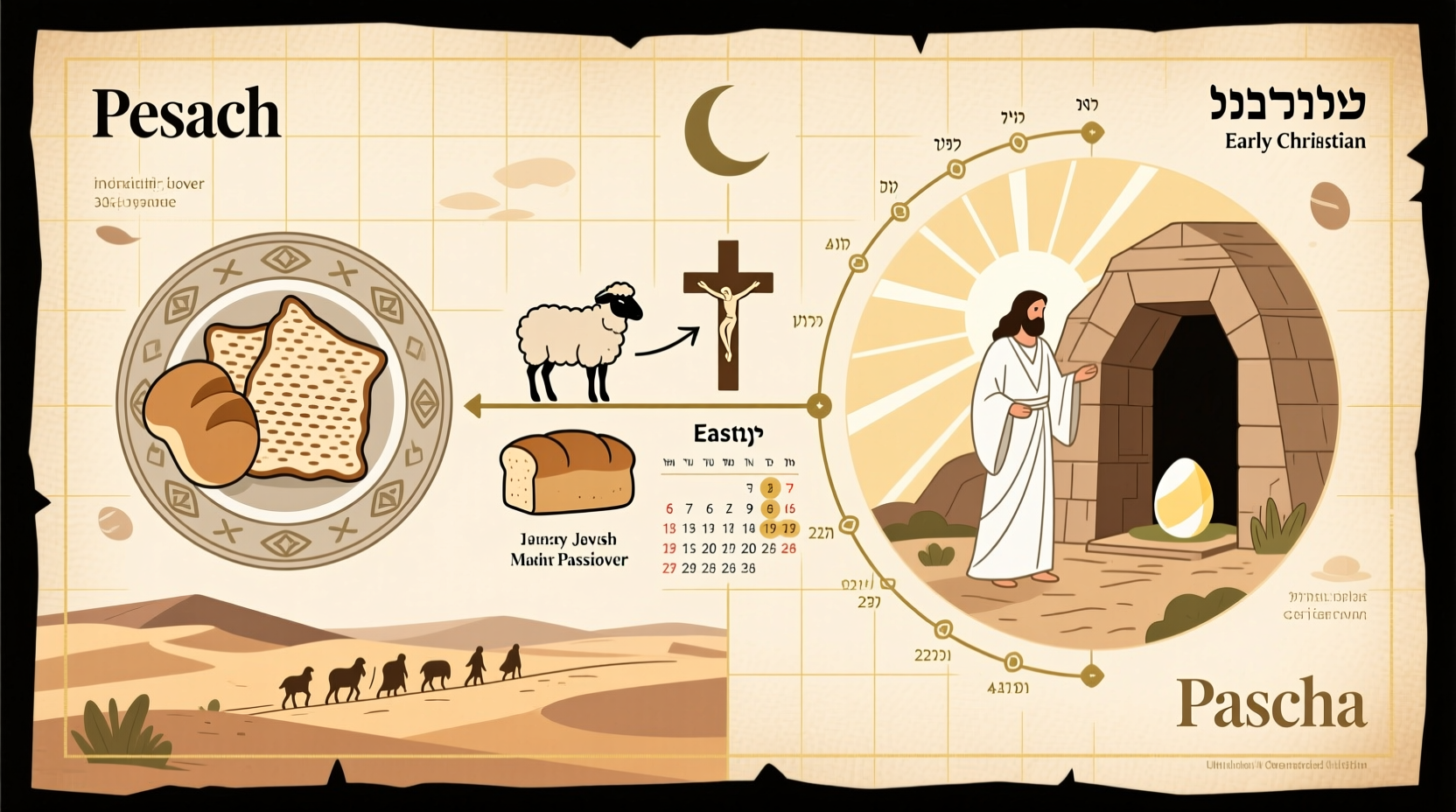 how are easter and passover related