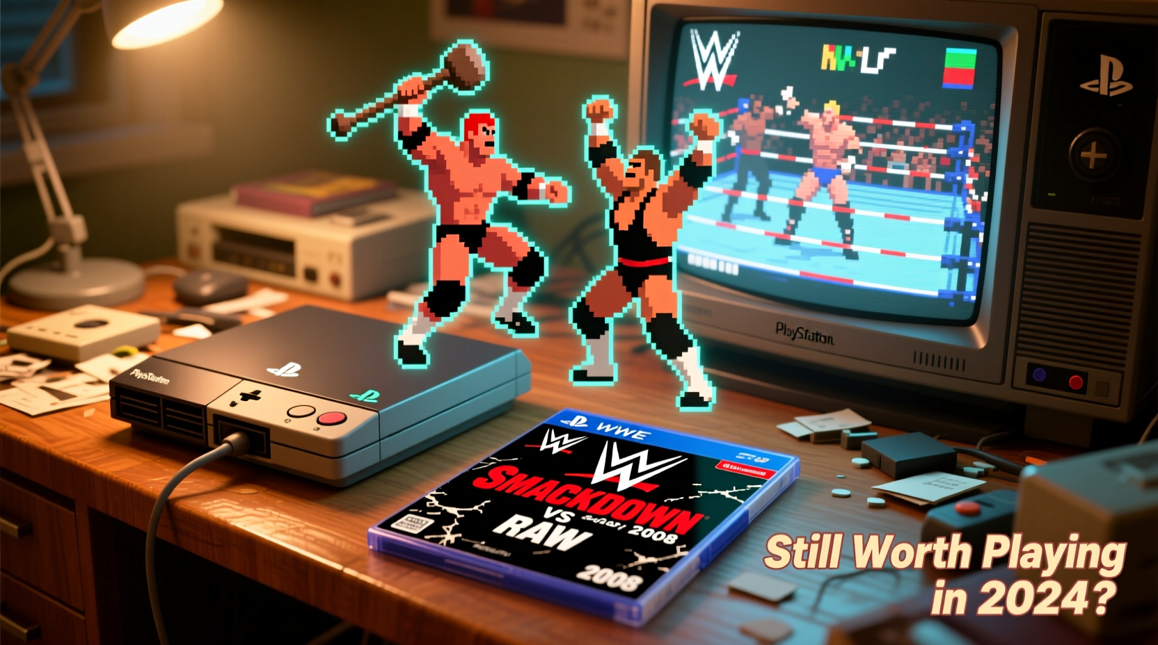 is smackdown vs raw 2008 on ps3 still worth playing in 2024