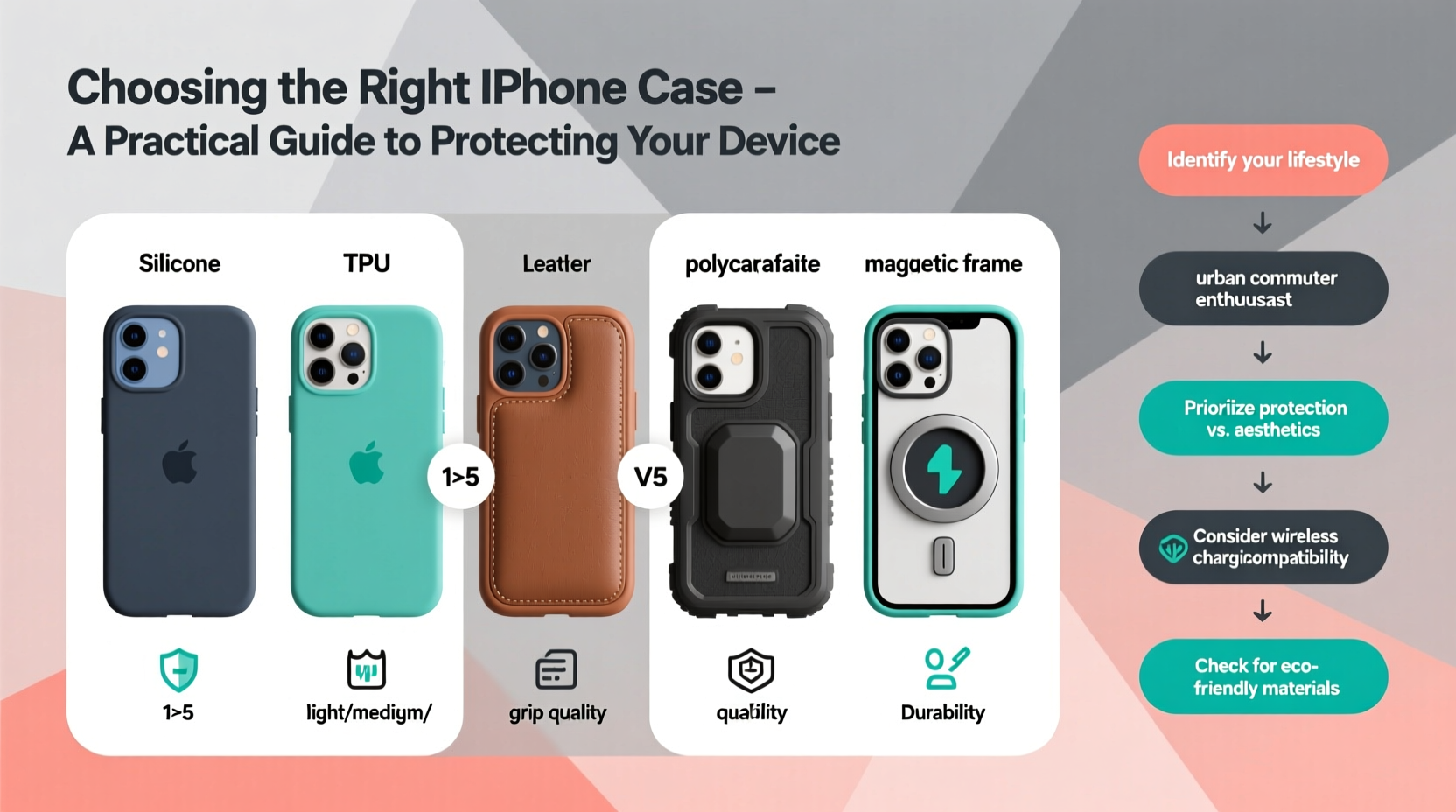 choosing the right iphone case a practical guide to protecting your device based on case types