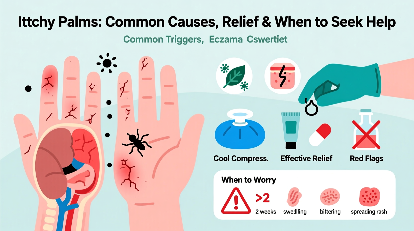 itchy palms common causes relief and when to worry 2