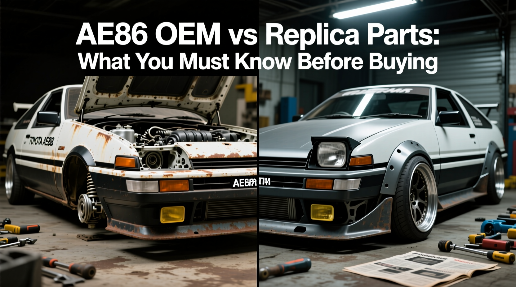 AE86 OEM vs Replica Parts: What You Must Know Before Buying