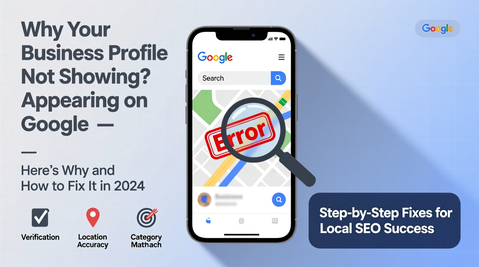 google business profile not showing heres why how to fix