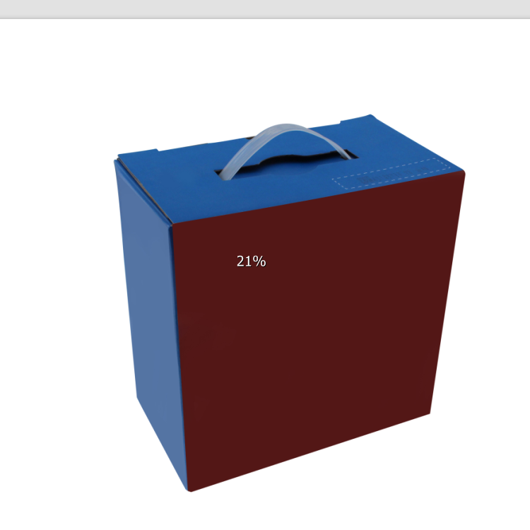 Special design boxer shorts packaging with PVC window