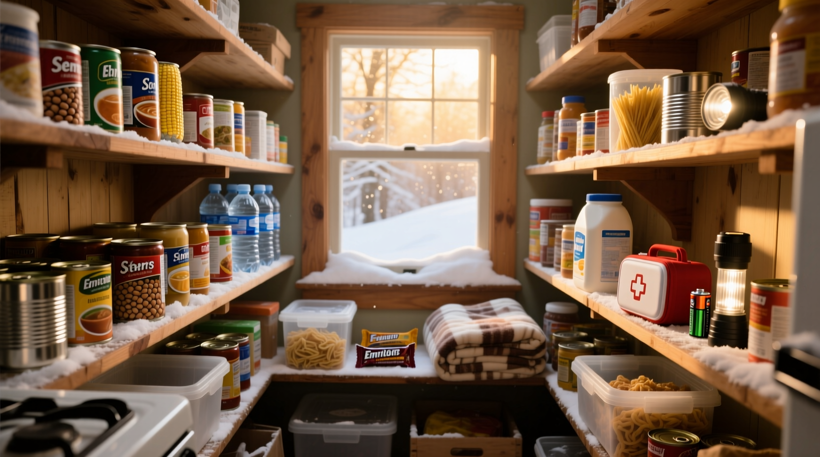 Keep These Items in Your Pantry in Case of a Snowstorm