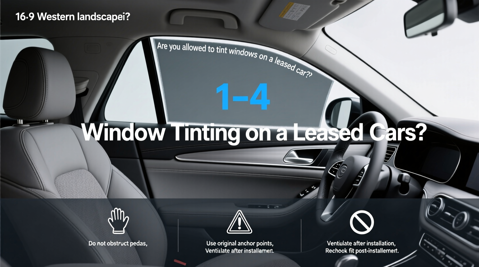 Are You Allowed to Tint Windows on a Leased Car? Buying Guide