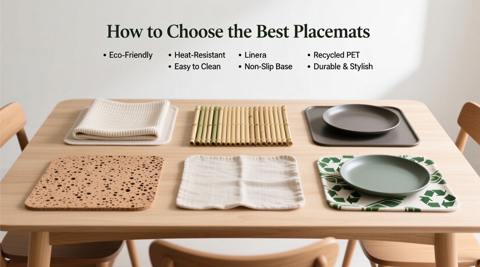 how to choose the best placemats a practical guide to different materials and their benefits