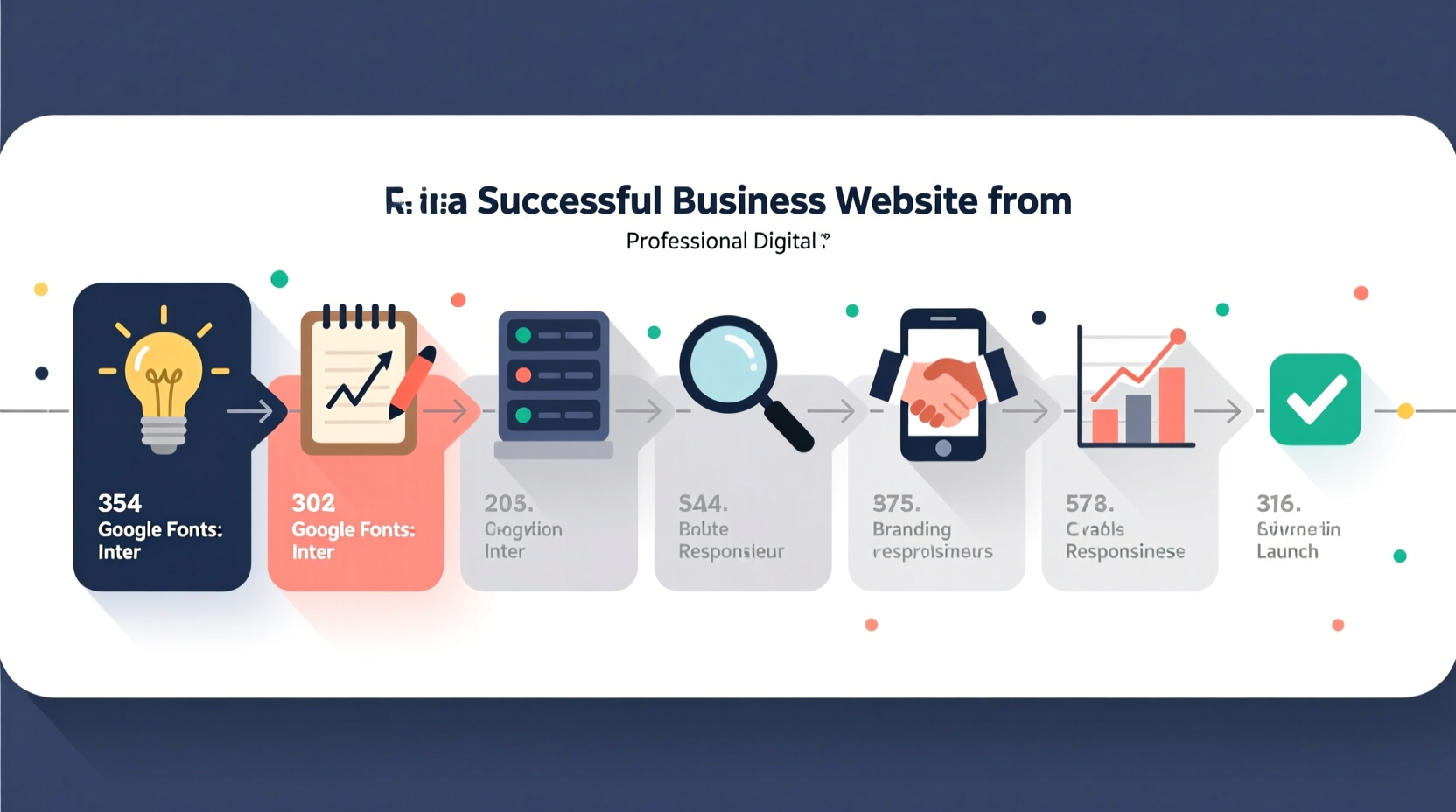 step by step guide to launching a successful business website from scratch