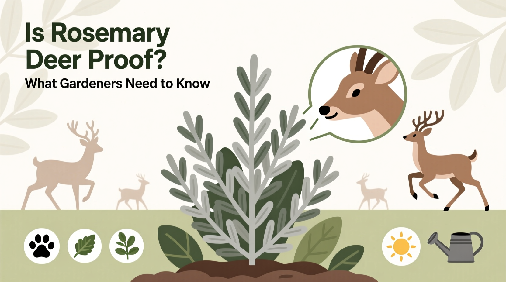 Is Rosemary Deer Proof? What Gardeners Need to Know