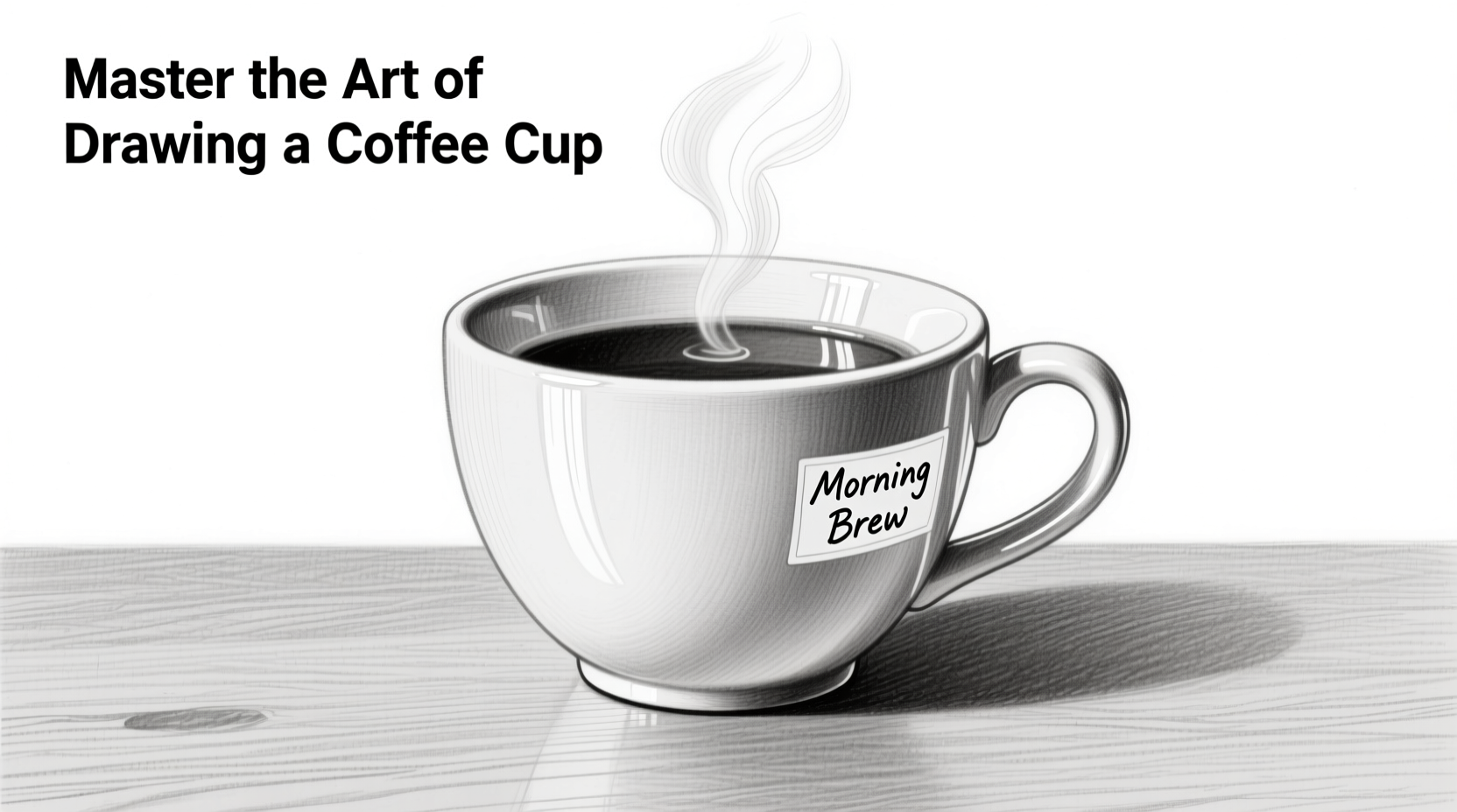 master the art of how to draw a coffee cup step by step tips for beginners