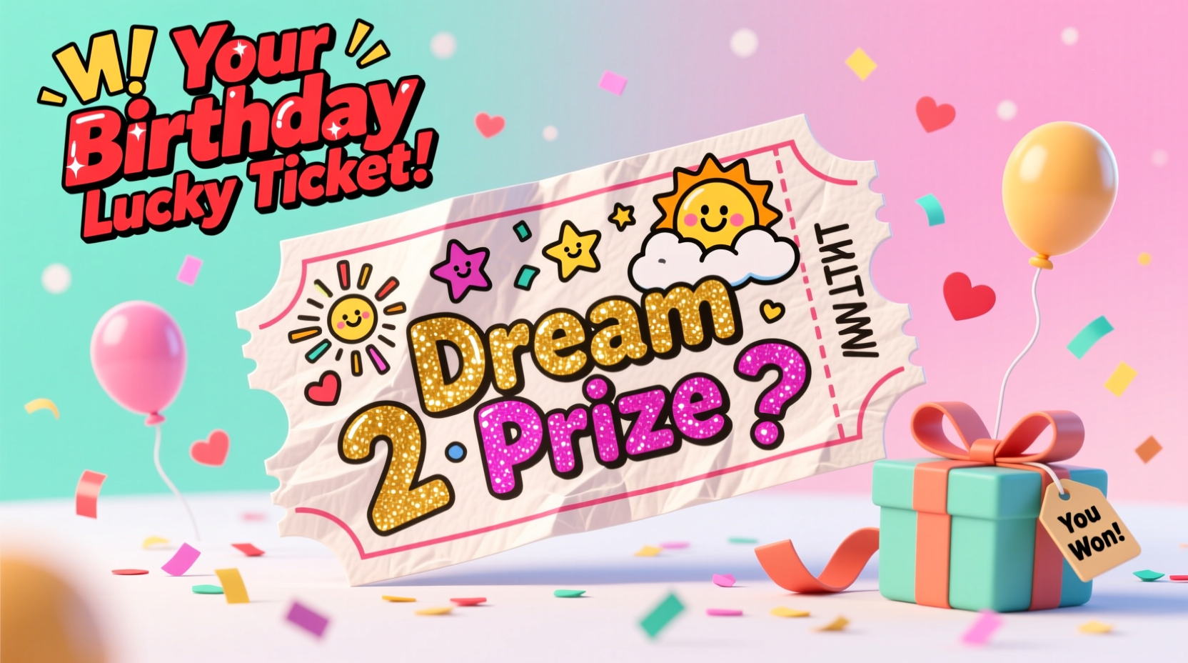 lottery ticket gift ideas for a fun birthday surprise