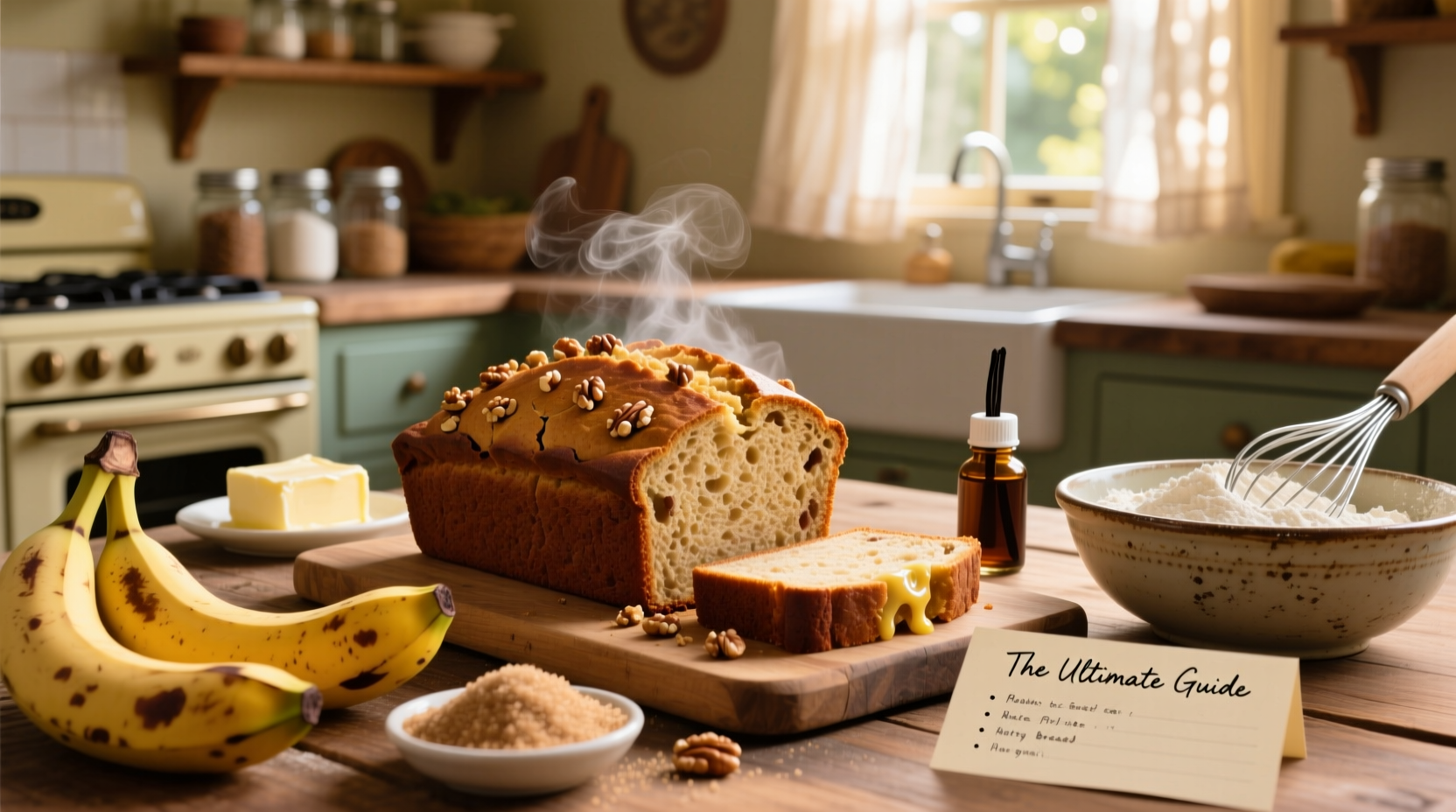 the ultimate guide to making perfectly moist and nutty banana bread at home