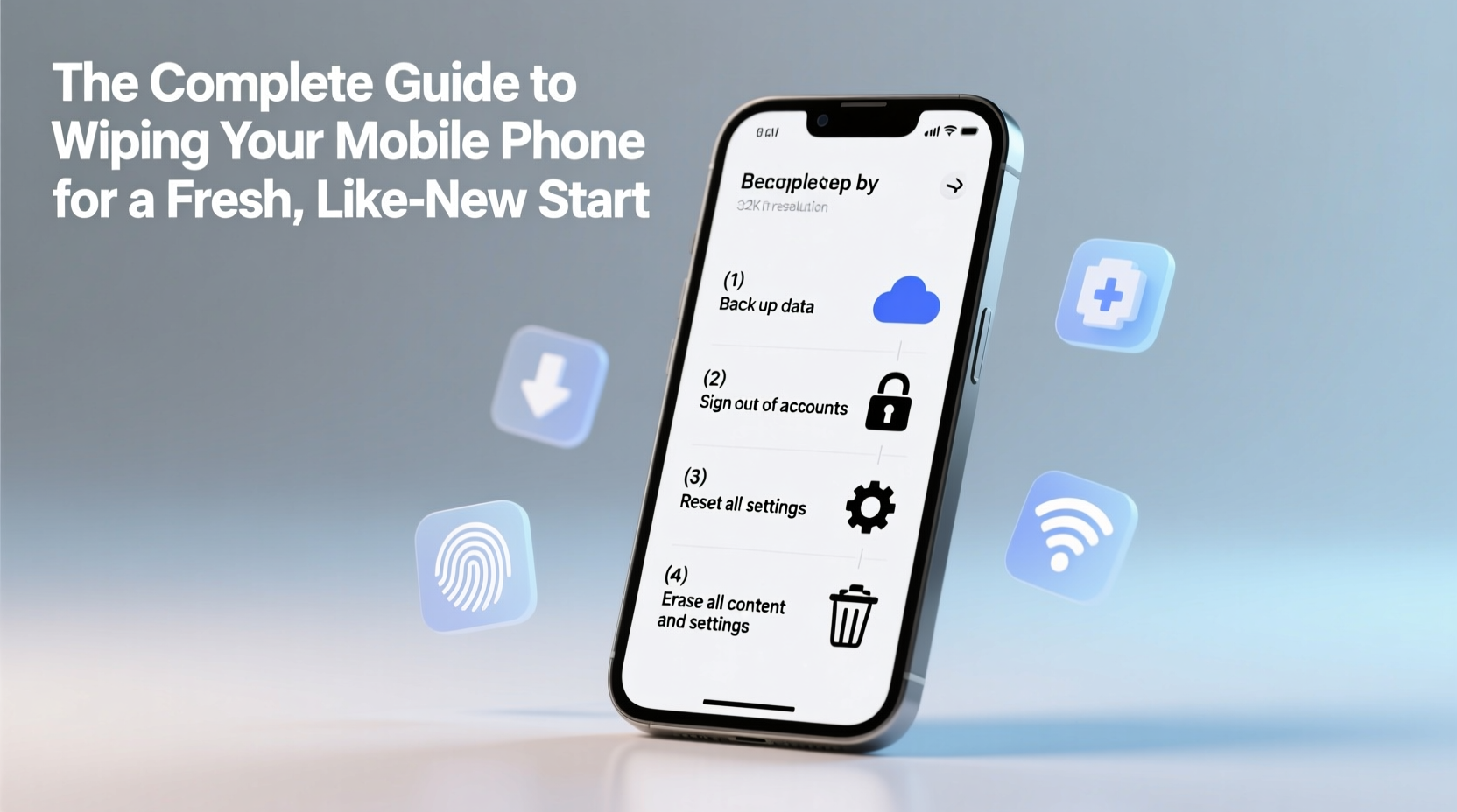 the complete guide to wiping your mobile phone for a fresh like new start