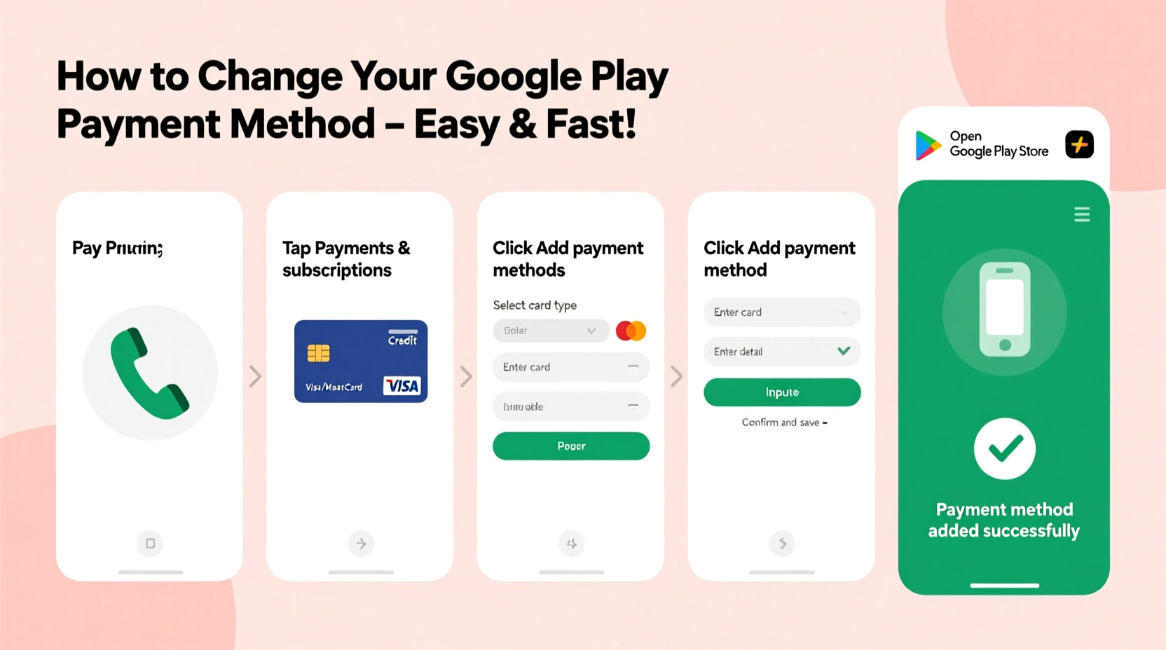 step by step guide how to change your google play account payment method easily