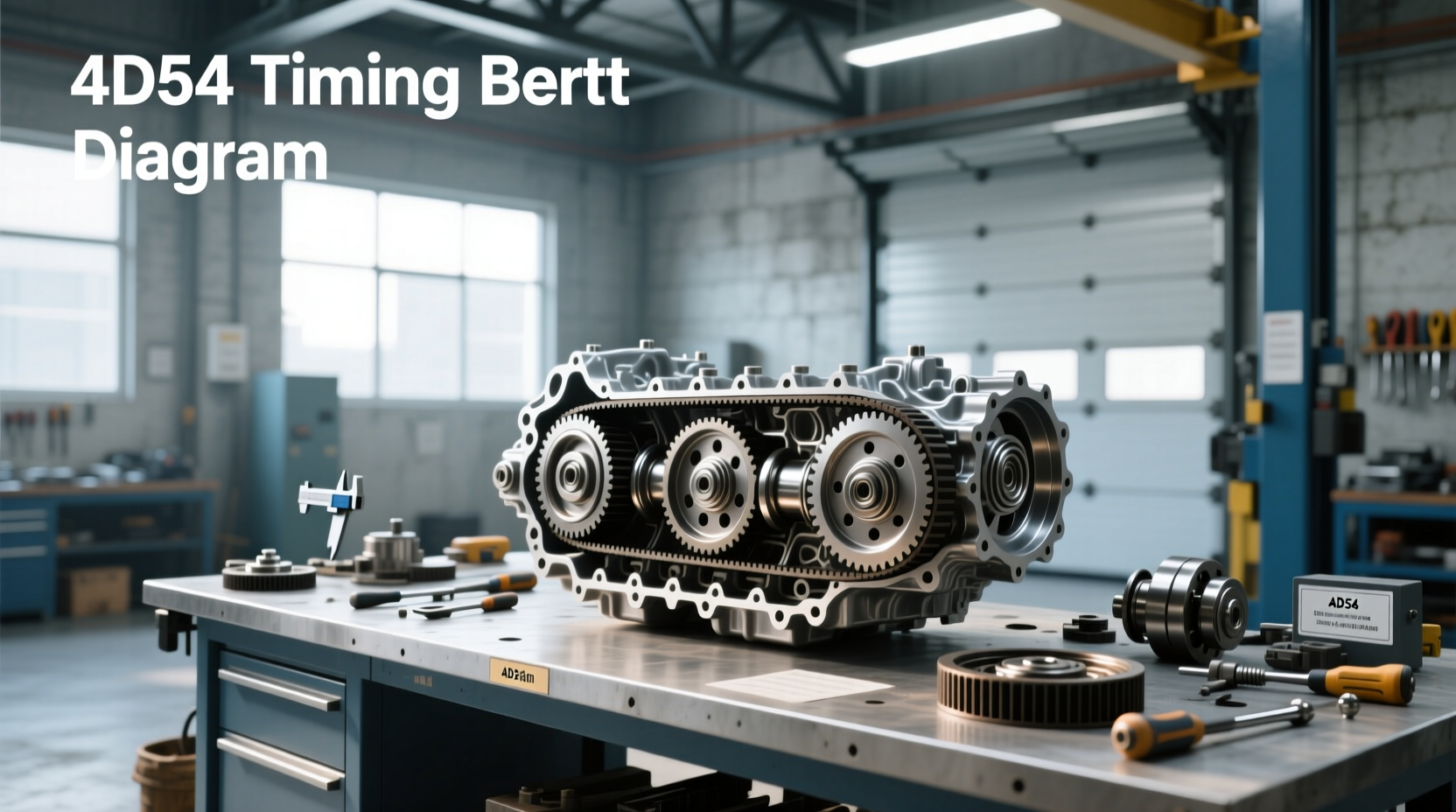 4d56 timing belt diagram guide