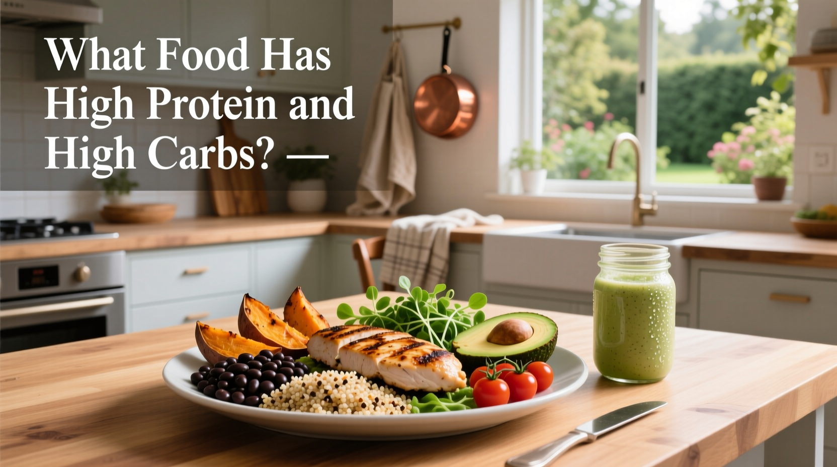 High Protein High Carb Food Guide: What to Look For