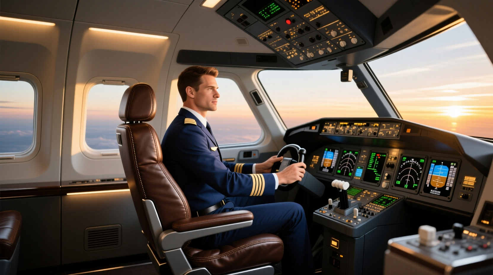 How to Buy a Used Airplane Pilot Seat for Home or Office Use