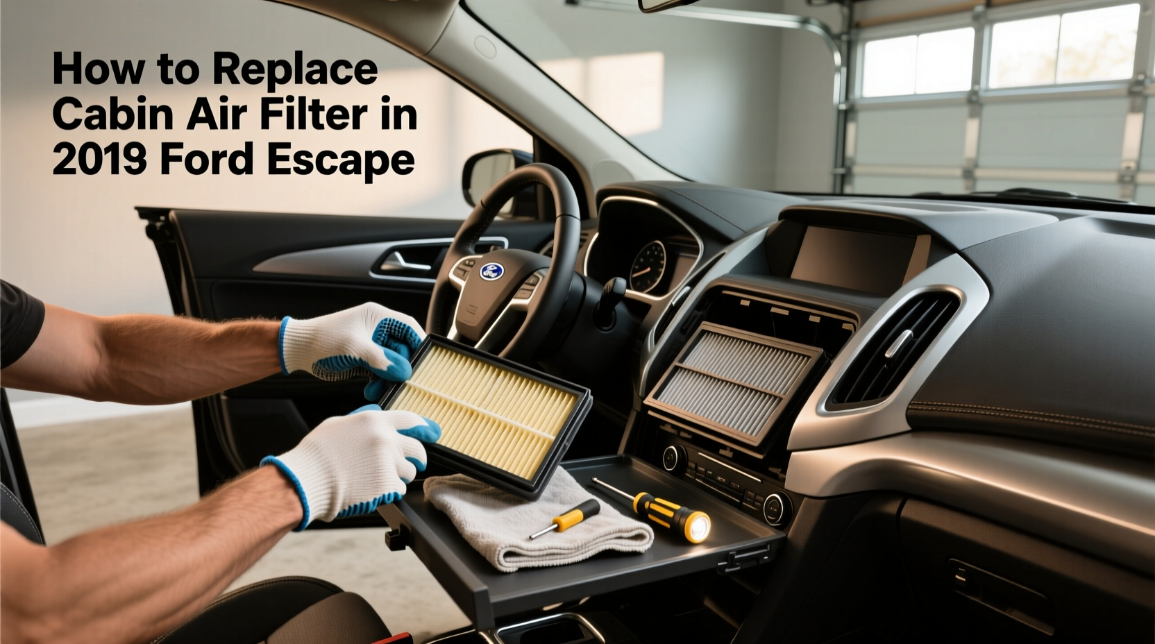 How to Replace Cabin Air Filter in 2018 Ford Escape