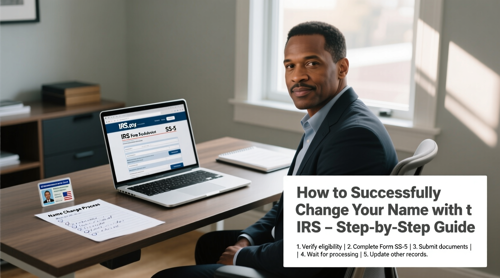 how to successfully change your name with the irs a step by step guide