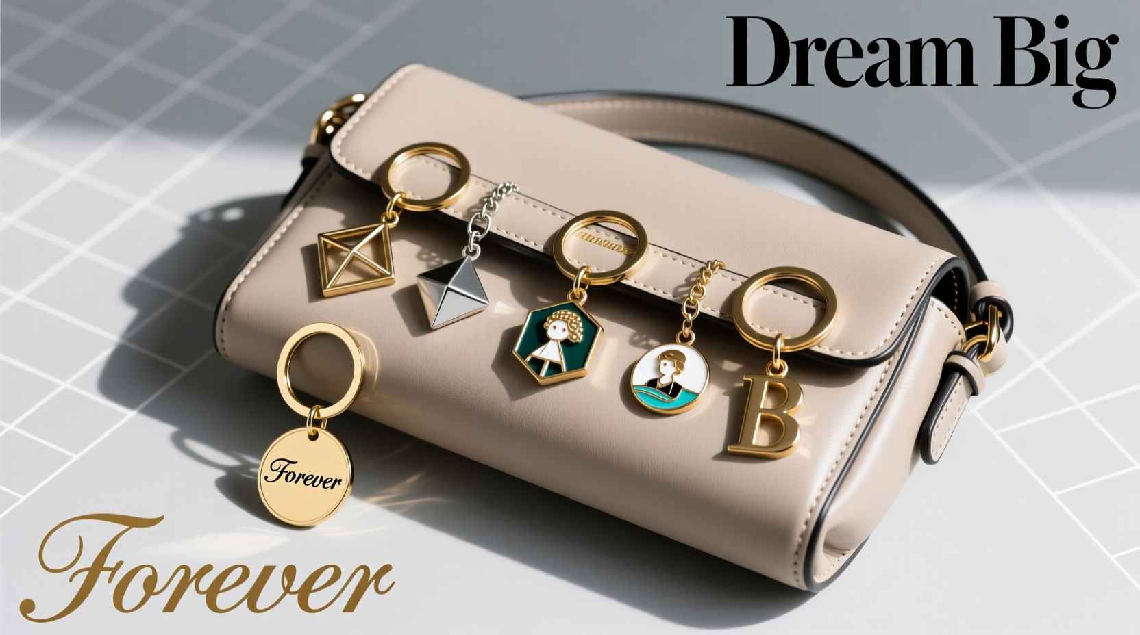 how to use keychain pendants to instantly personalize and elevate your bag style