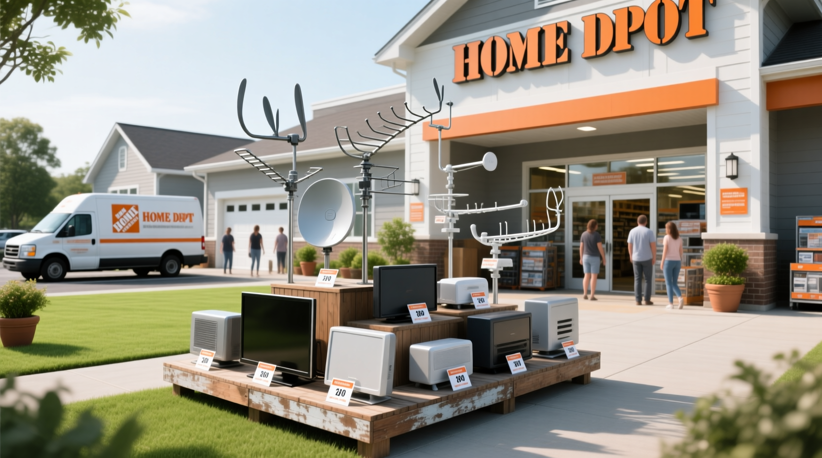 tv antennas at home depot what to know before buying