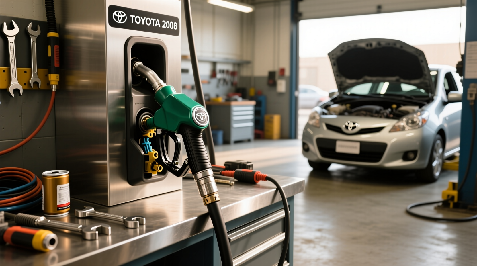 2008 toyota yaris fuel pump guide