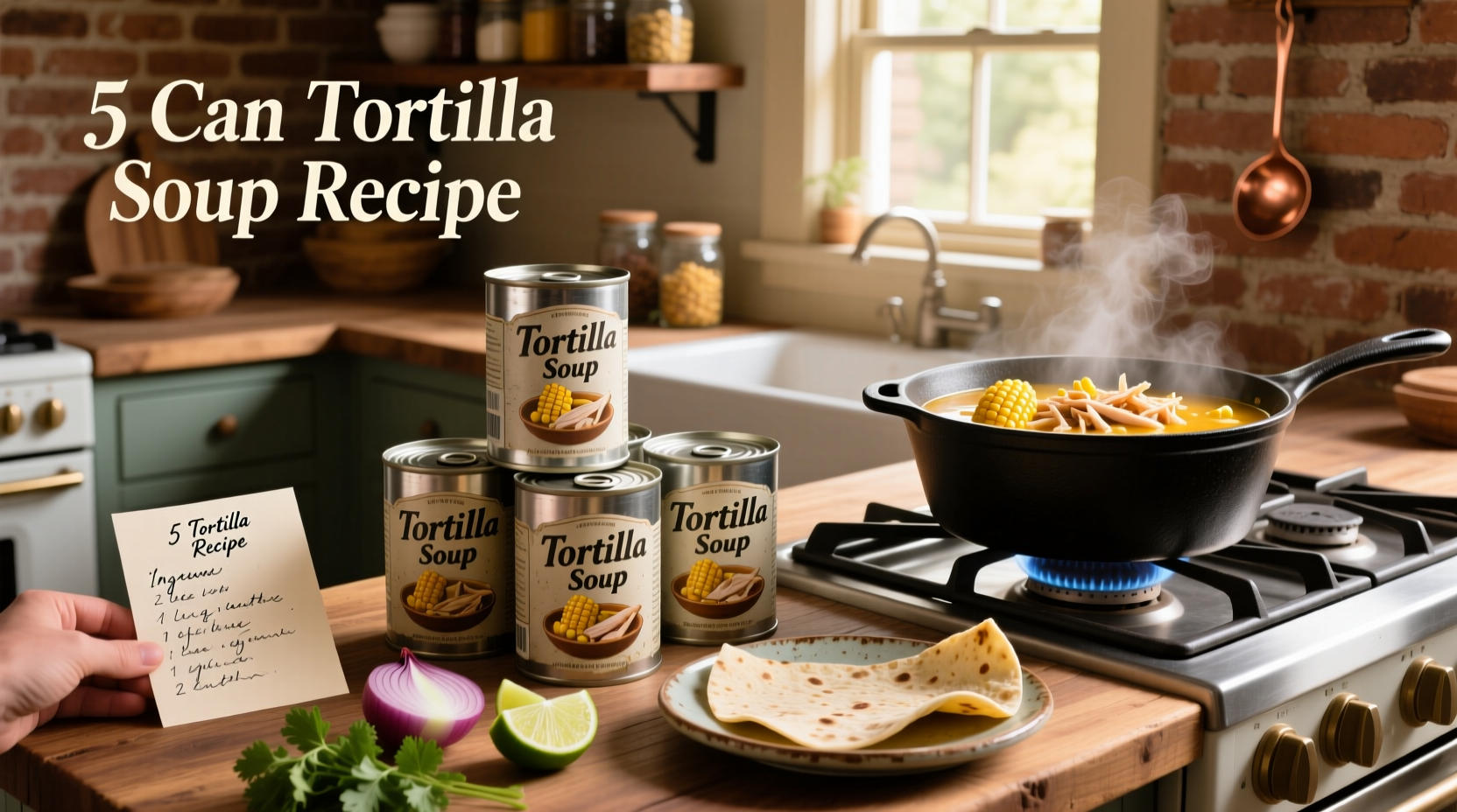 5 can tortilla soup recipe guide