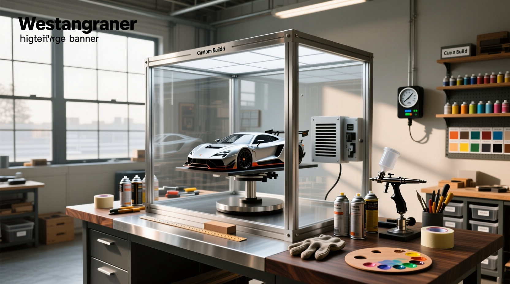 How to Choose and Set Up a Hobby Spray Booth for Airbrushing