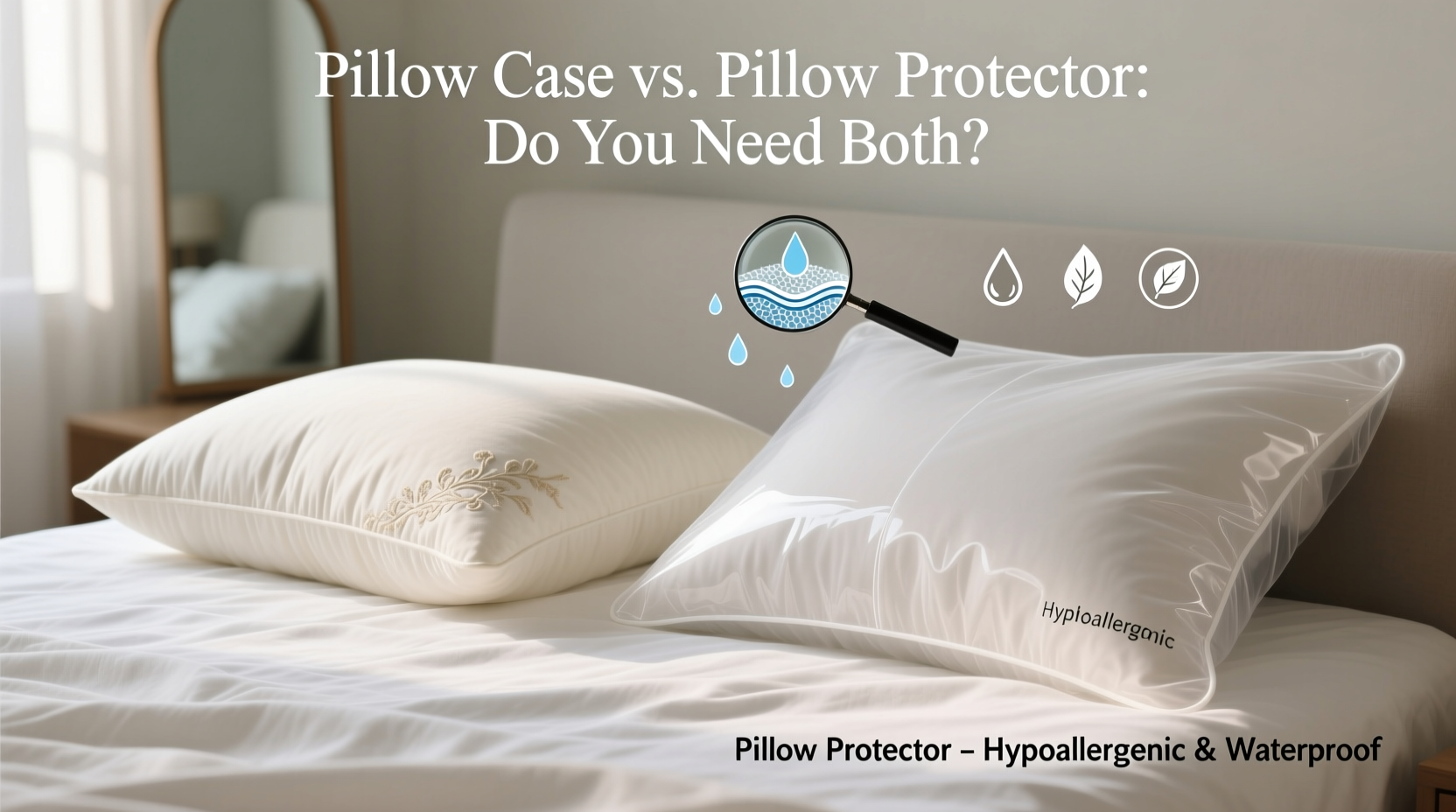 pillow case vs pillow protector do i really need both on my bed
