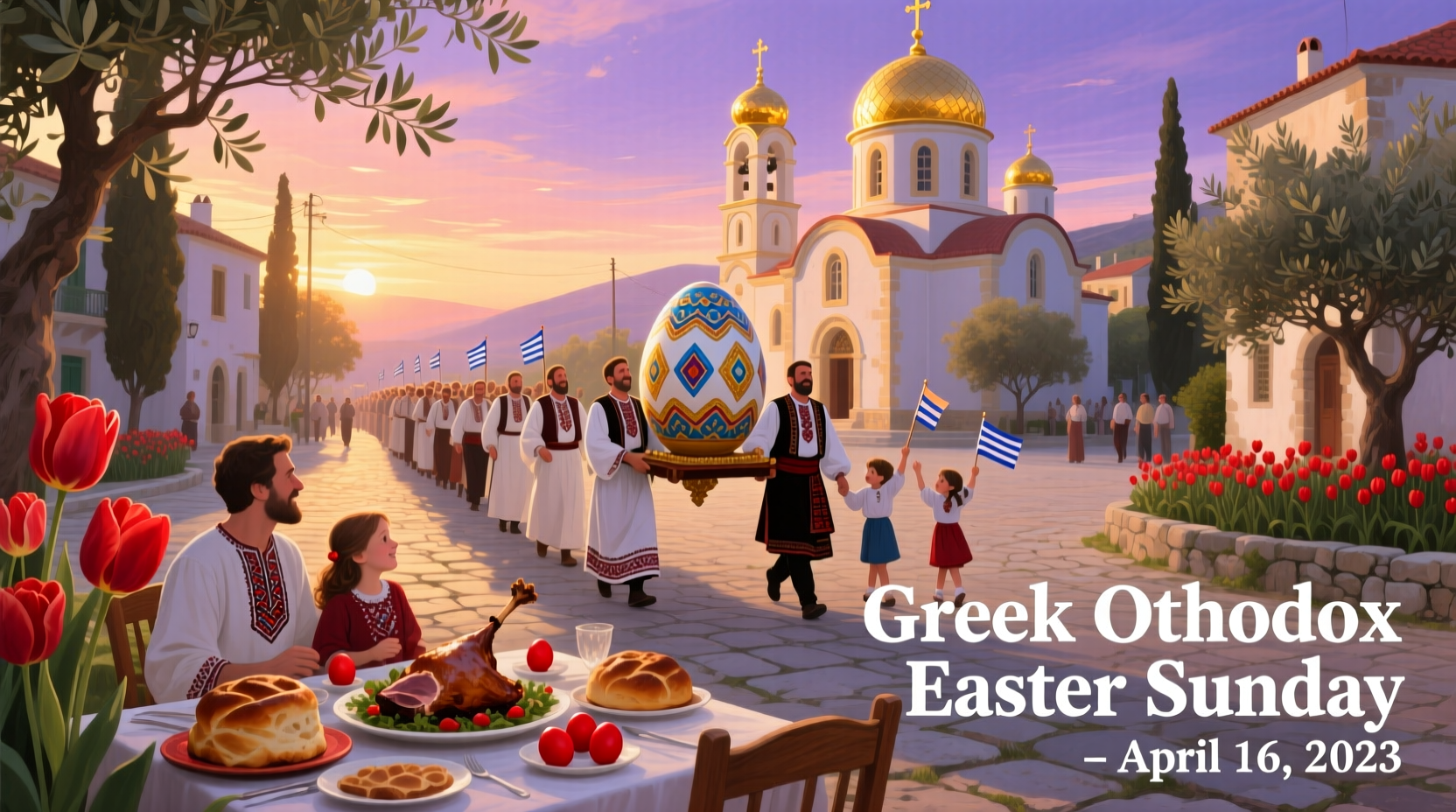 when is greek easter 2023
