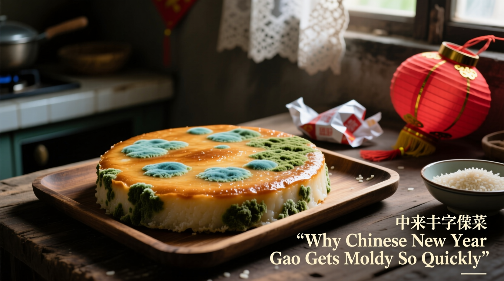 why does chinese new year gao gets moldy so quickly