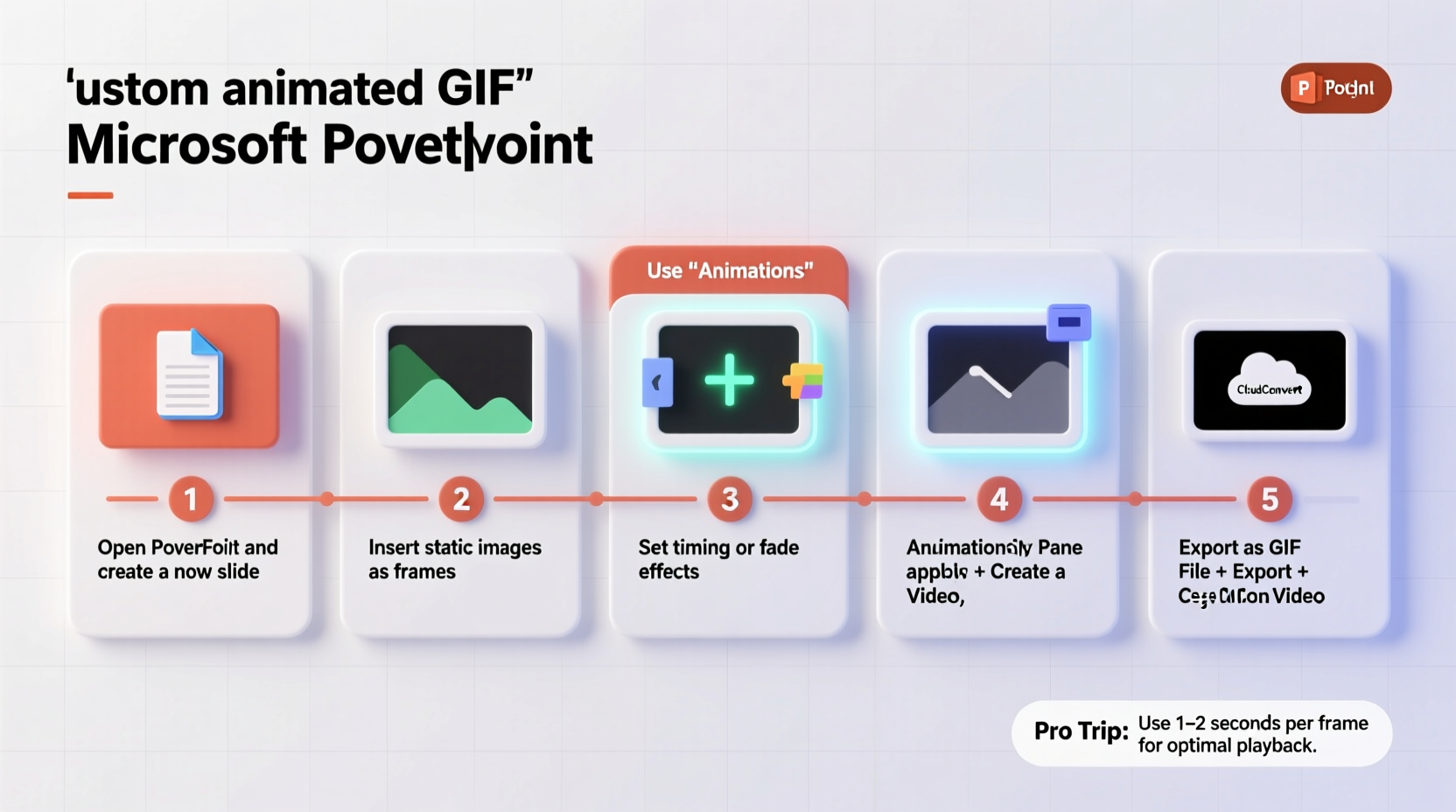 step by step guide to crafting custom animated gifs directly in powerpoint