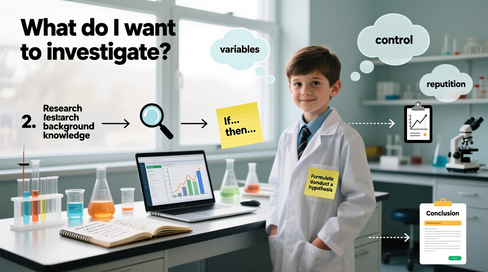 step by step guide to planning and completing a successful science project