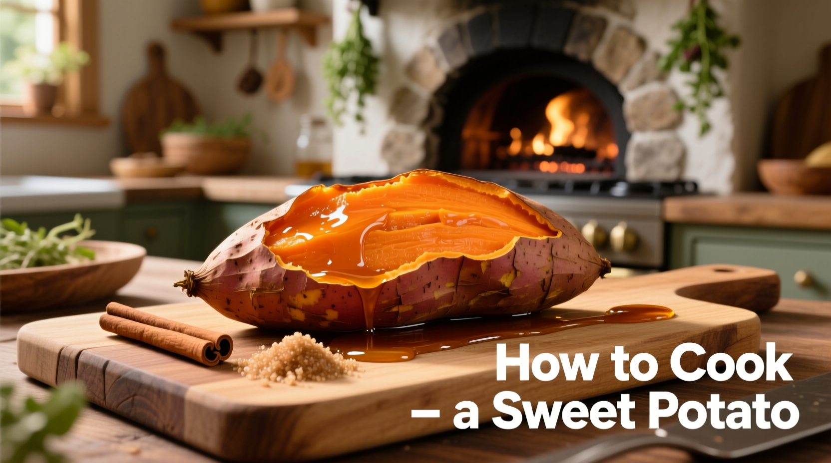 how to cook a sweet potato