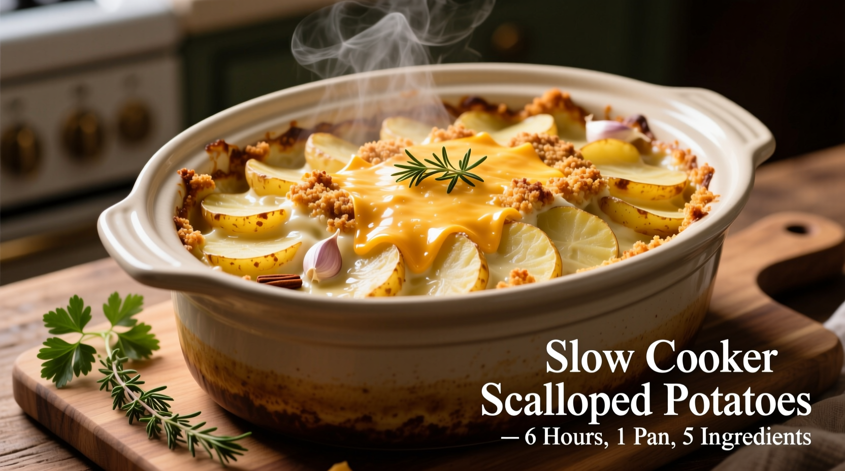 slow cooker scalloped potato recipes