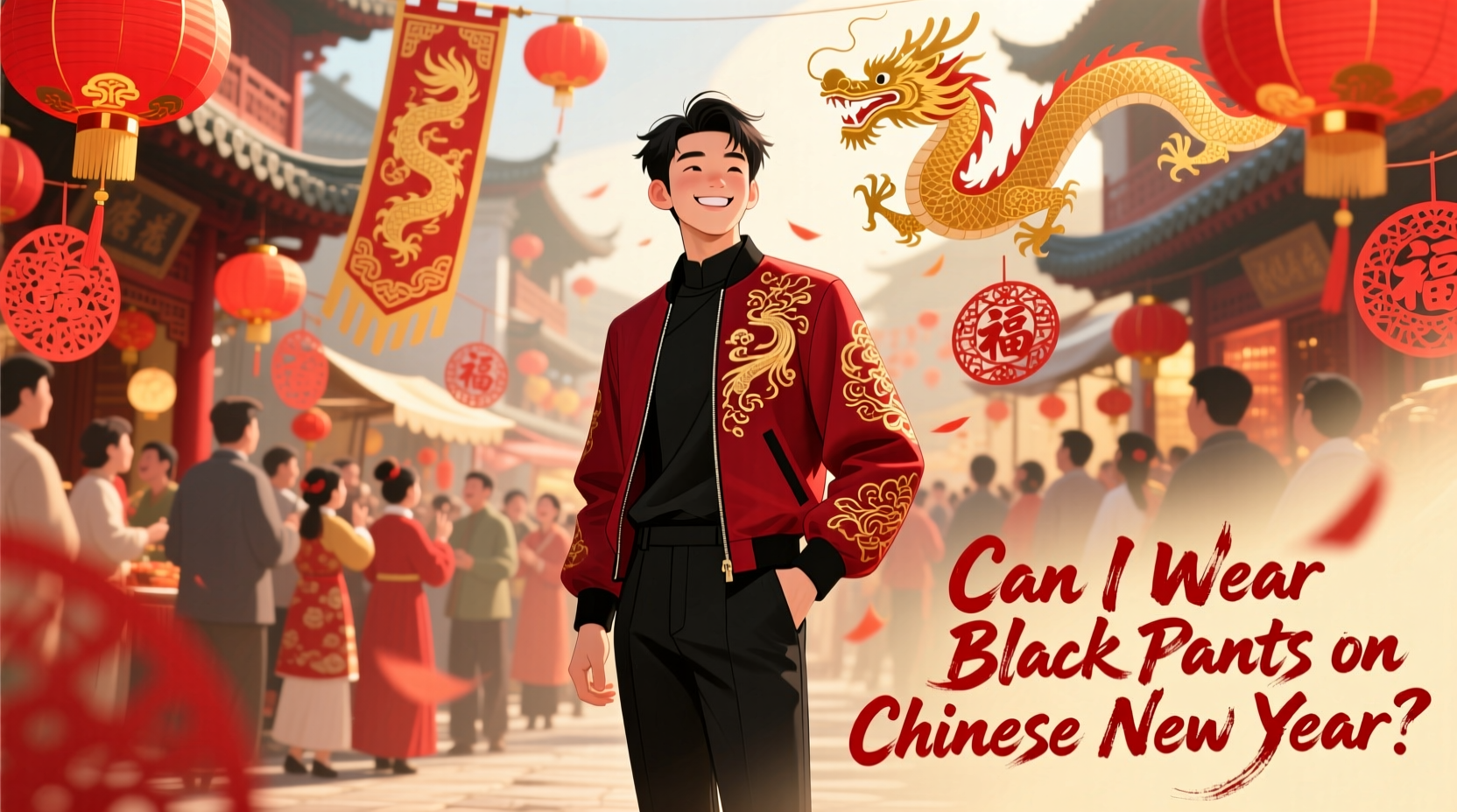 Can I Wear Black Pants on Chinese New Year?