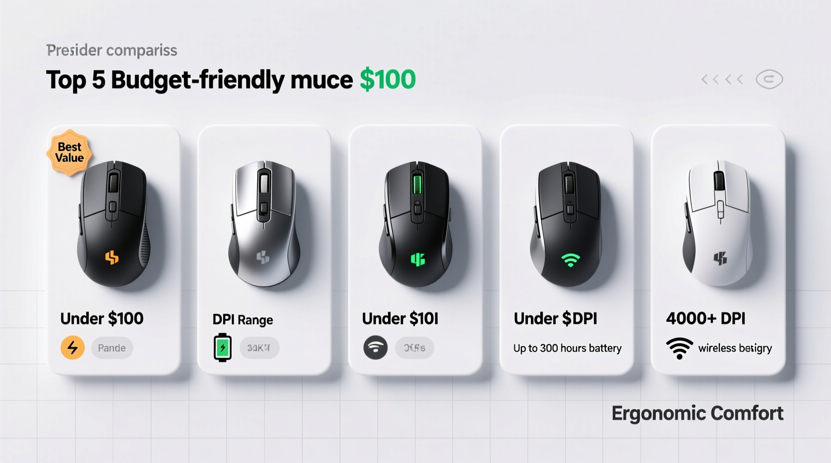 affordable options for the best mouse for under 100 with reliable performance