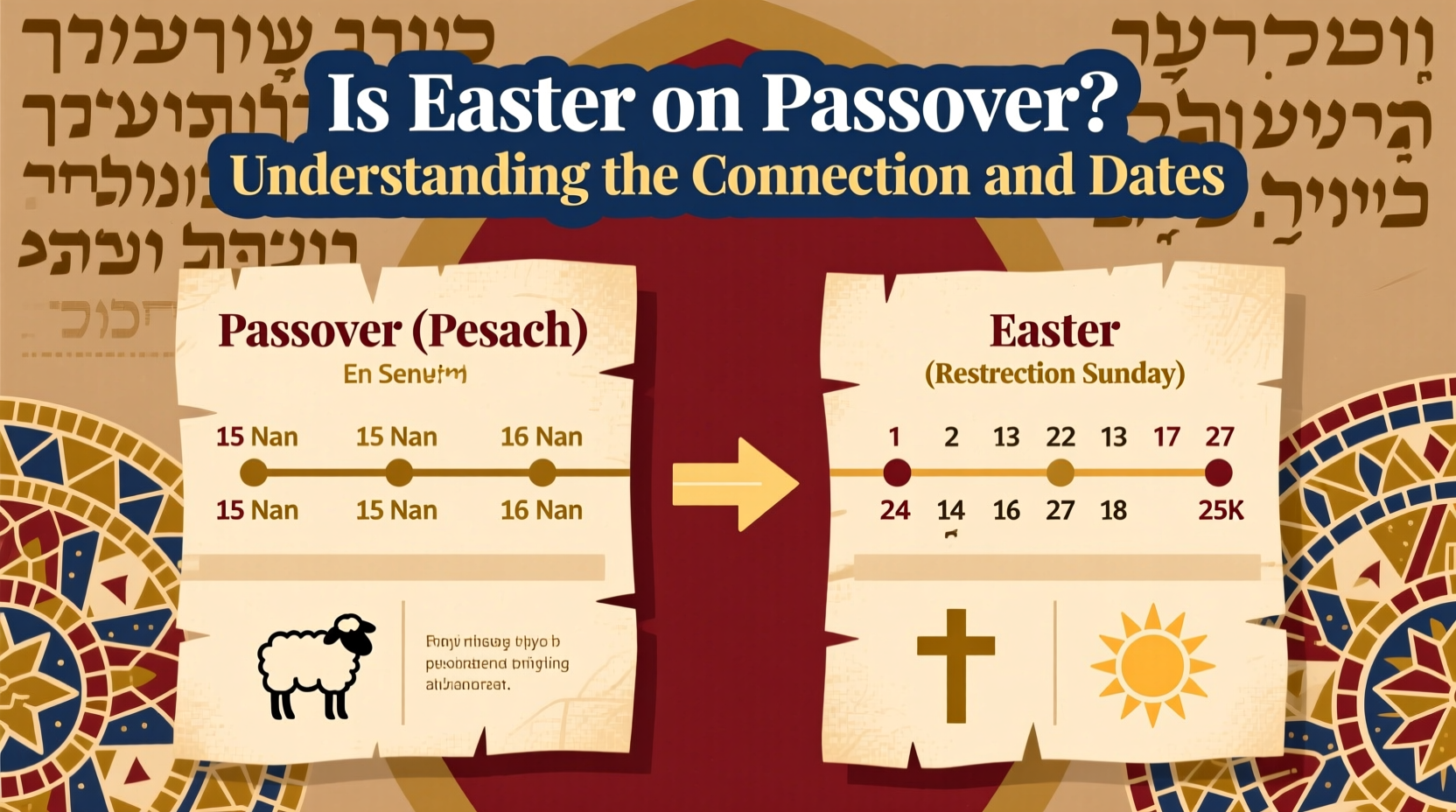 is easter on passover