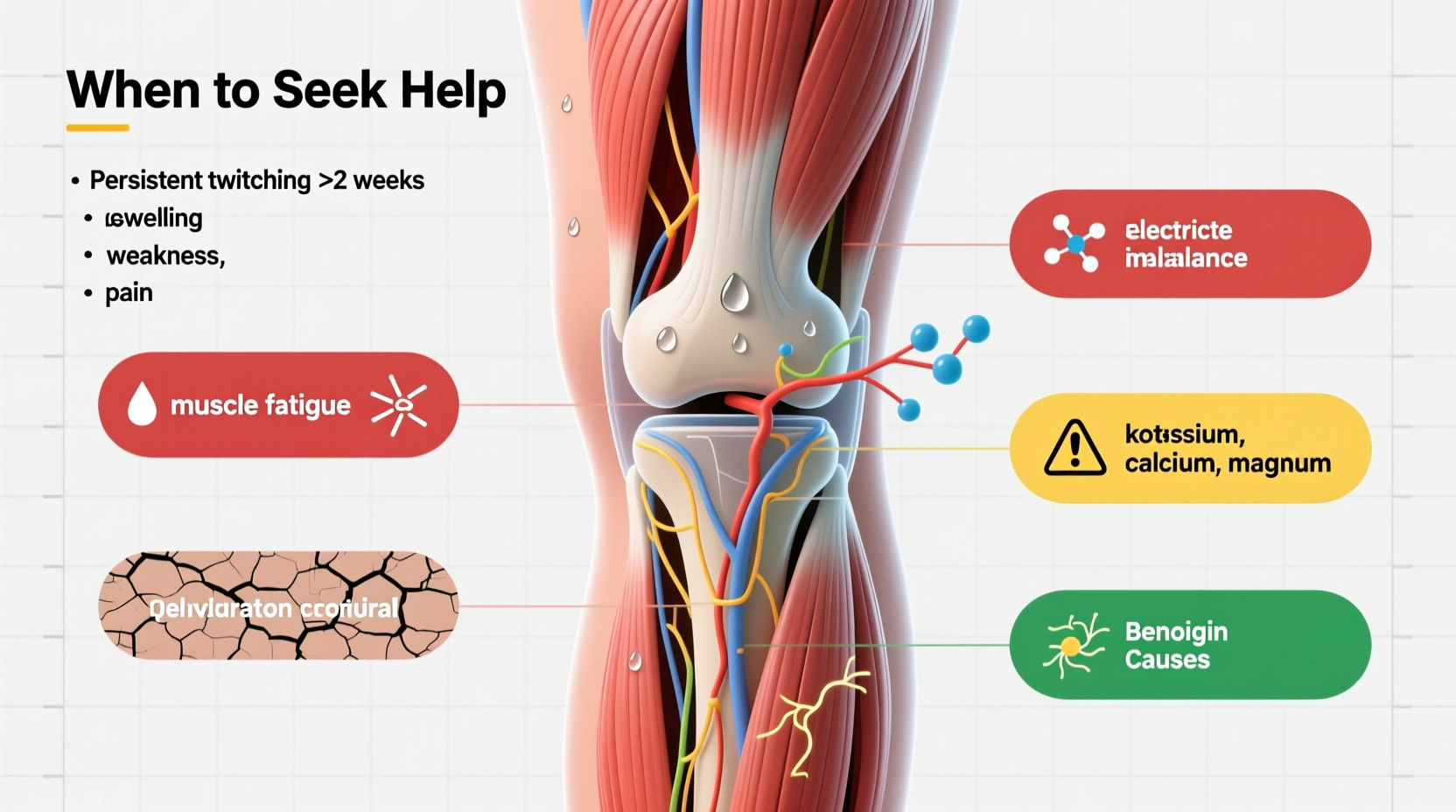 knee twitching common causes and when to seek help