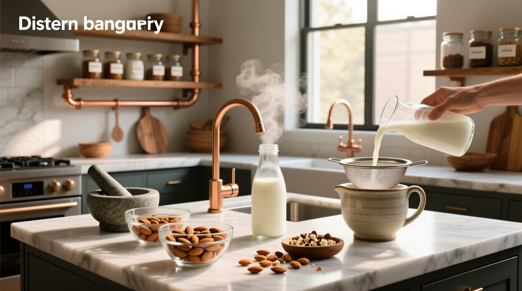 almond milk process explained