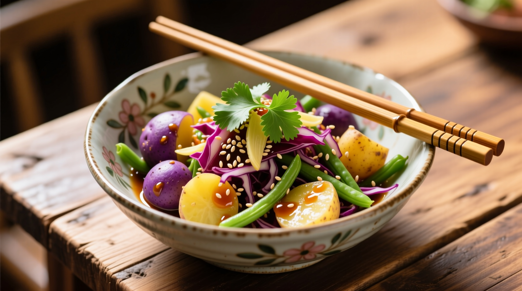 Asian Potato Salad: Leicht & Erfrischend statt Schwer