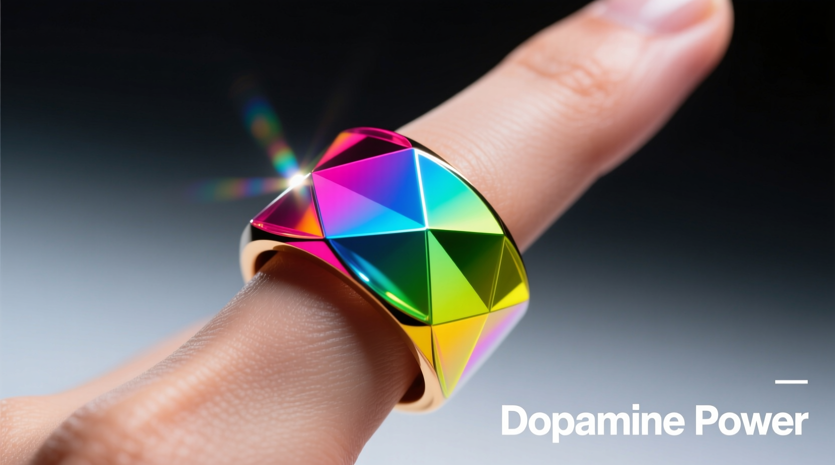 creative ways to style a dopamine color ring for a bold mood boosting look