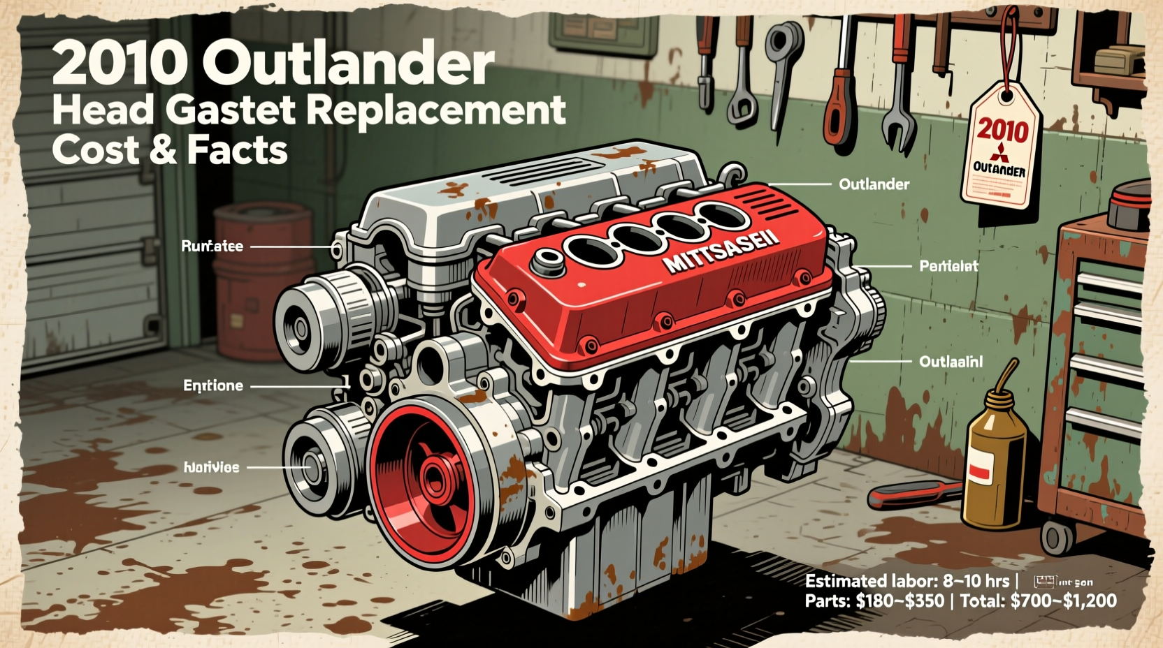 2010 Outlander Head Gasket Replacement Cost & Facts
