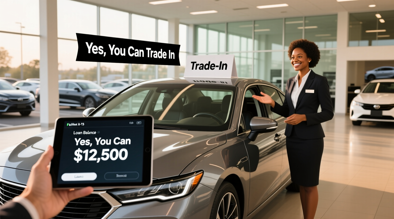 can i trade in a car i still owe on