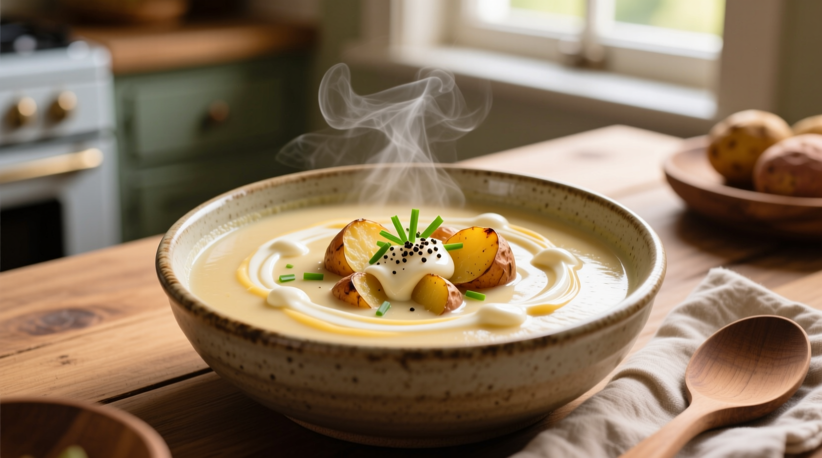 potato soup using cream cheese