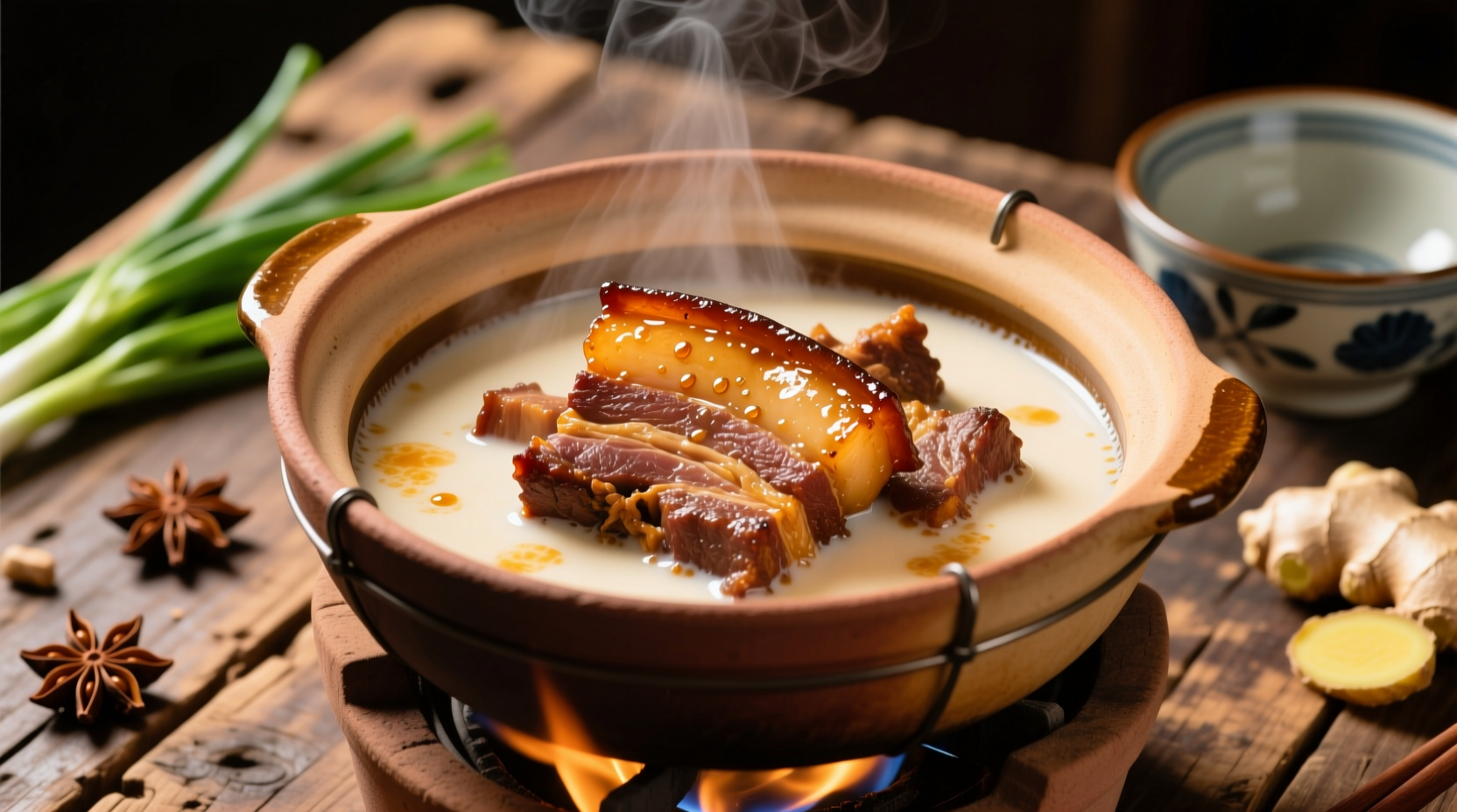 pork brisket braised in milk recipe