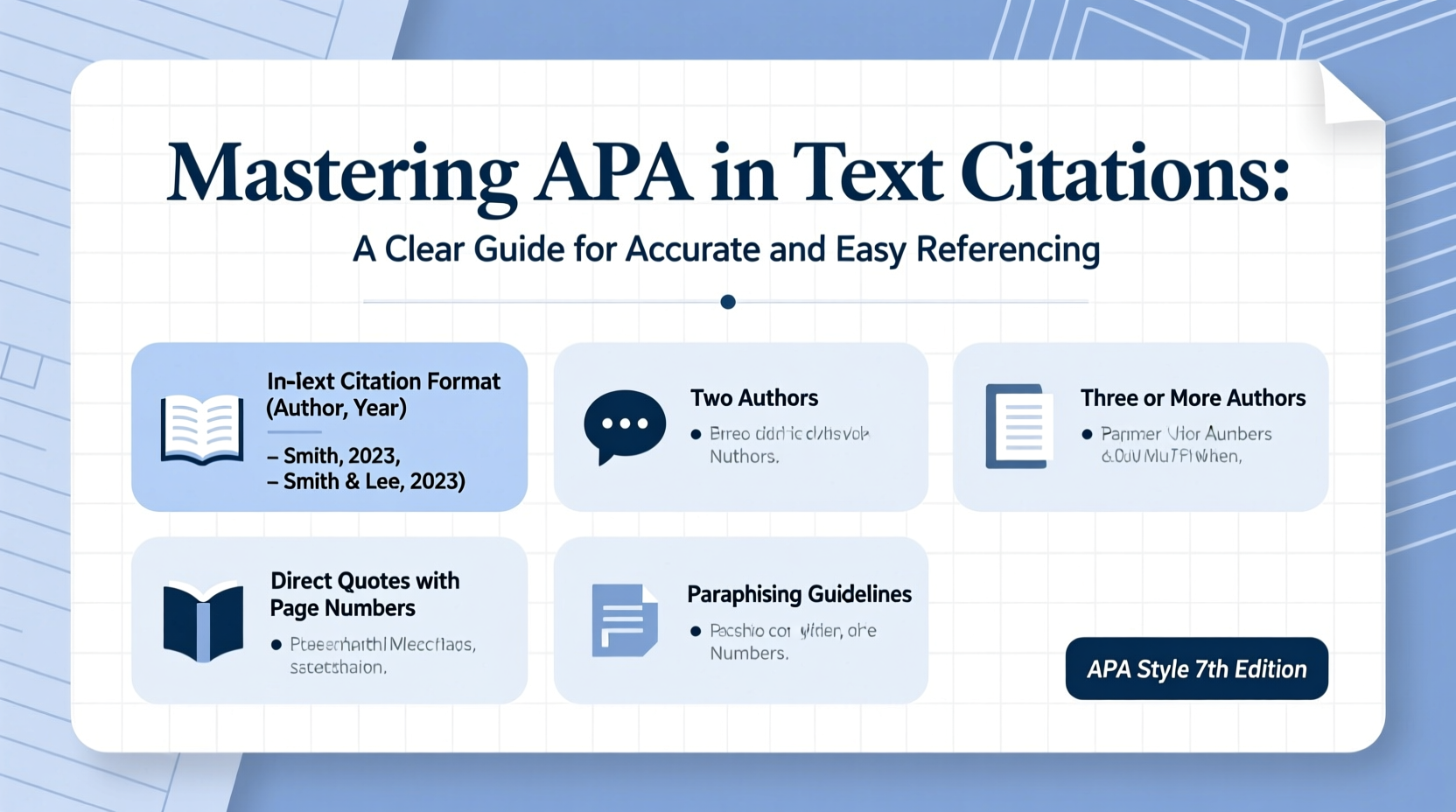 mastering apa in text citations a clear guide for accurate and easy referencing