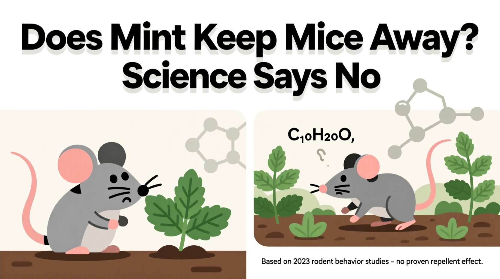 does mint keep mice away